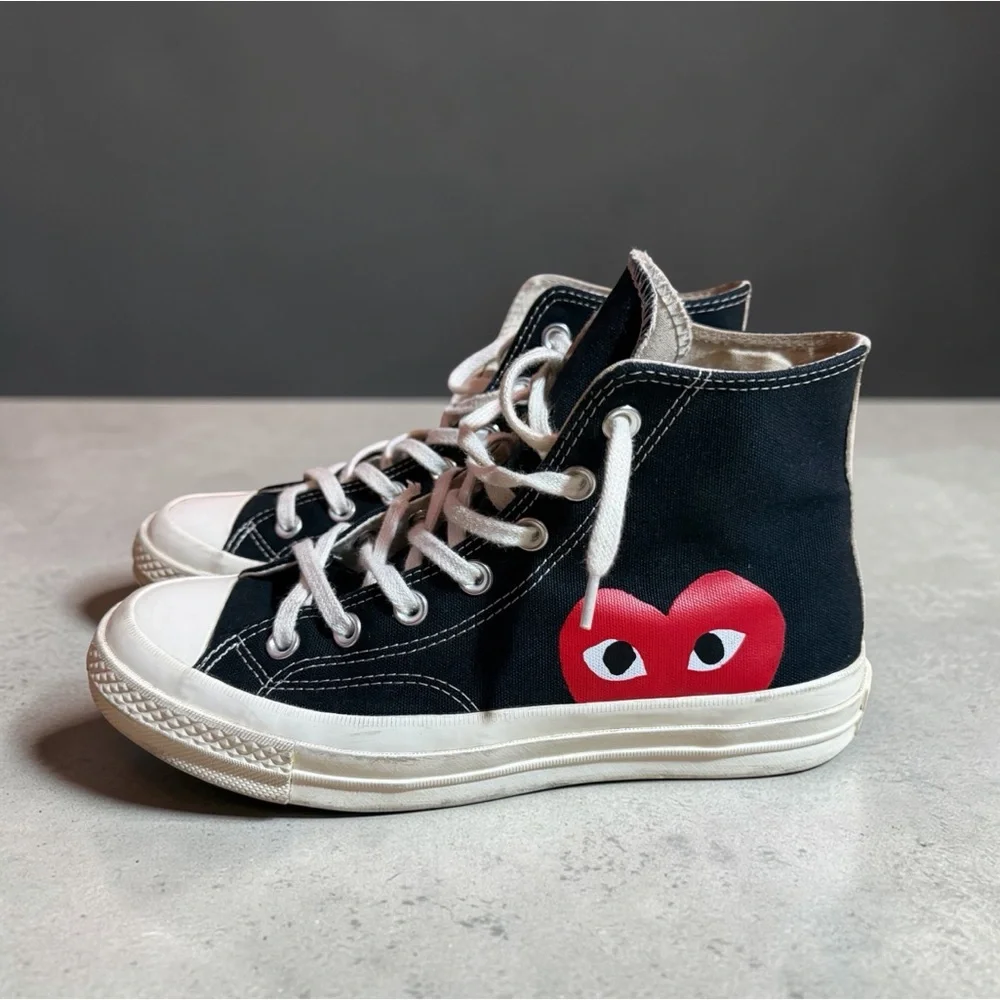 Converse  Chuck 70 Hi Comme des Garcons Play Black 150204C M6 W8